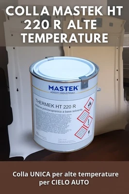 Colla MASTEK HT 220 R Alte Temperature – Adesivo Policloroprenico - Auto - Immagine 1 di 3