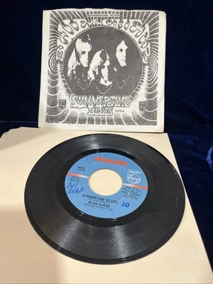 BLUE CHEER SUMMERTIME BLUES PHILIPS RECORDS 45 RPM - Image 1 of 4