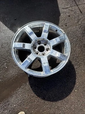 07-14 Cadillac Escalade 22x9 Chrome 9 Spoke Wheel/Rim OEM See Photos - Image 1 of 4