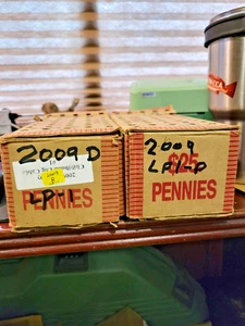 2009 LP1-P & D  Lincoln SEALED box “EARLEY CHILD HOOD” 100 rolls USPS TRACKING - Picture 1 of 4