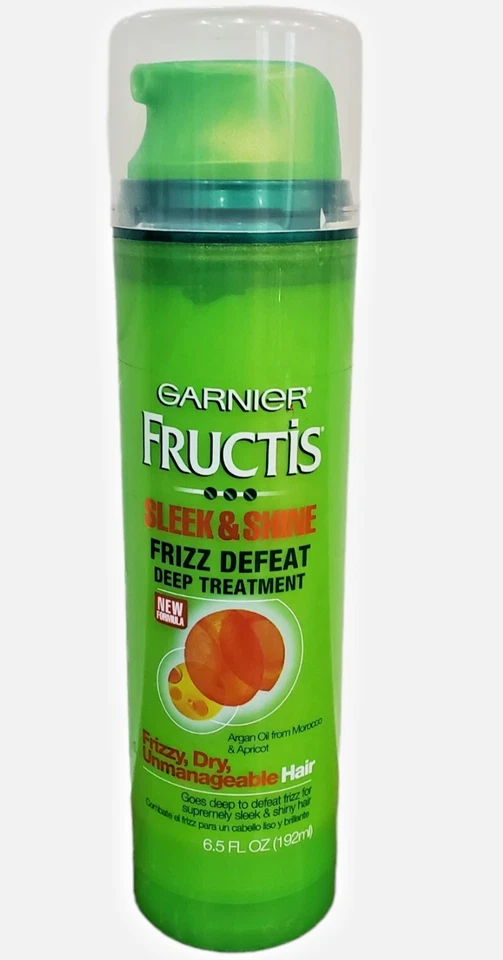 1 Garnier Fructis Elegante y Brillante Frizz Derrota Tratamiento Profundo 6.5 OZ ENVÍO GRATUITO Foto 1 de 1