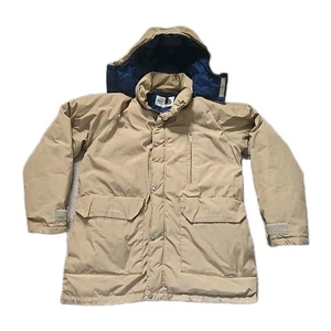 THE NORTH FACE (USA) Vintage Serow Prime Goose Down Tan Winter Parka Coat ~ L - Picture 1 of 19