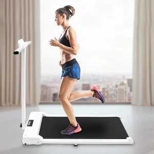 Cinta de Correr Plana Cintas de Correr Eléctricas Walking Pad Cinta de Correr con LED 1-6 km/h - Imagen 1 de 20