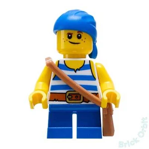 Piraten Jack "Dunkler Hai" Dublonen (Idee071) - gebrauchte LEGO Minifigur (21322) - Bild 1 von 4