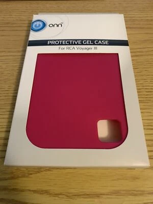 ONN Funda Protectora Gel para RCA Voyager III - 7" Rosa - UPC 681131163897 Nueva Foto 1 de 2