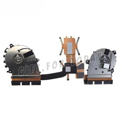 Laptop Cooling Fan and Heatsink For Lenovo Flex 6-14IKB 81EM 5H40R19574 - Image 1 of 3