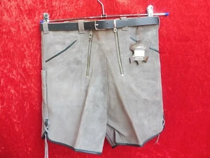 High-Quality Leather Pants, Size 152, New, Made In Germany - Picture 1 of 4