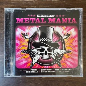 EIGHTIES METAL MANIA (CD) 2010 RARE!! POISON + KISS + GREAT WHITE + SCORPIONS - Picture 1 of 3