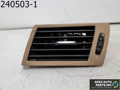 OEM 2009 BMW X3 3L Front Driver Outer Dash Air AC Vent Grille Sand Beige Foto 1 de 4