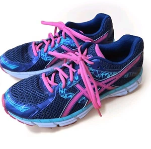 Asics Gelexcite 3 Damen 9,5 Laufschuh lila pink türkis - Bild 1 von 8