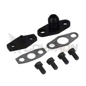 6061-T6 Turbo Oil Feed Return Flange Fitting Gasket Kit for Holset Super HX30W - Picture 1 of 2