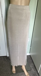 Urban Outfitters Archive Pebble Slinky Jersey Maxi Skirt, Light Sand, XL - Picture 1 of 6