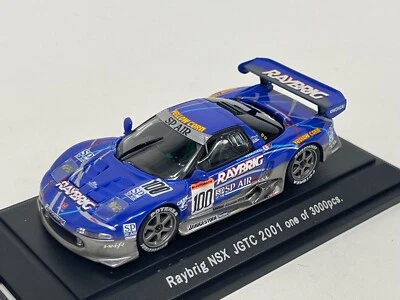 1/43 Ebbro Raybring 本田 NSX JGTC 2001 汽车 #100 #203 CS1009 — 第 1/4 张图片