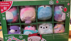 Squishmallow NEW Christmas Ornaments 4" Winter Collection 8 Piece Boxed Set