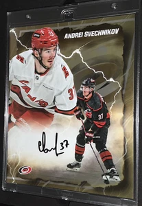 Fanatics 1st Ed LE NHL 2024-25 Under Wraps Emanate Andrei Svechnikov Auto /50 LE - Picture 1 of 5