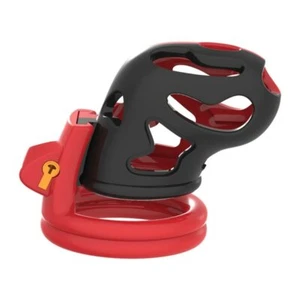 6PC Male Chastity Device Set Orgasm Denial Lockable Cock Cage For Men Couples - Picture 1 of 10