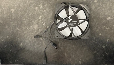 Fractal Design Aspect 12 RGB 120mm Case Chassis Fan in Black - Image 1 of 3