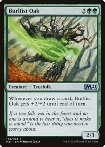 Juego de núcleos Burlfist Oak Foil (174) 2021 M21 Magic The Gathering - Imagen 1 de 1
