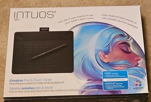 Wacom Black Small Intuos Digital Art Creative Pen and Touch Tablet CTH-490 USB - Bild 1 von 7