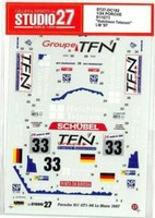 STUDIO27 1/24 PORSCHE 911 GT1 "Hutchison Telecom" LM '97 for TAMIYA DC182 Decal