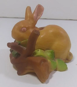 Vintage Wilton Bunny Cake Topper Figur 1973 Kunststoff 1316-273 Hase Ostern - Bild 1 von 6