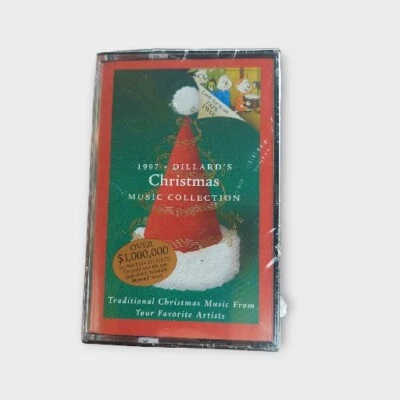 NEW 1997 Dillards Christmas Music Cassettes / Alvin and The Chipmunks Christmas - Image 1 of 3