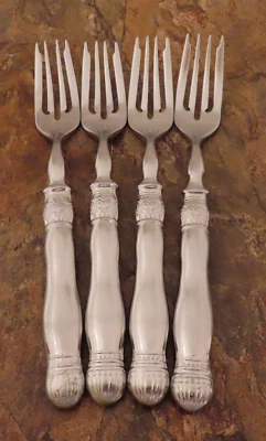 Southern Living Gallery conjunto de 4 garfos para salada lote de talheres de aço inoxidável T - Imagem 1 de 4