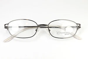 CALLIGRAPHY BROWNING in Gunmetal 54-18-140 Eyeglass Frames Flex Hinges B131 - Picture 1 of 12