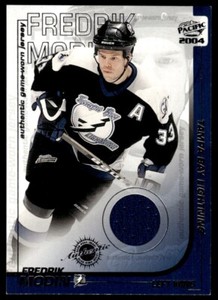 2003-04 Pacific Jerseys Fredrik Modin Tampa Bay Lightning