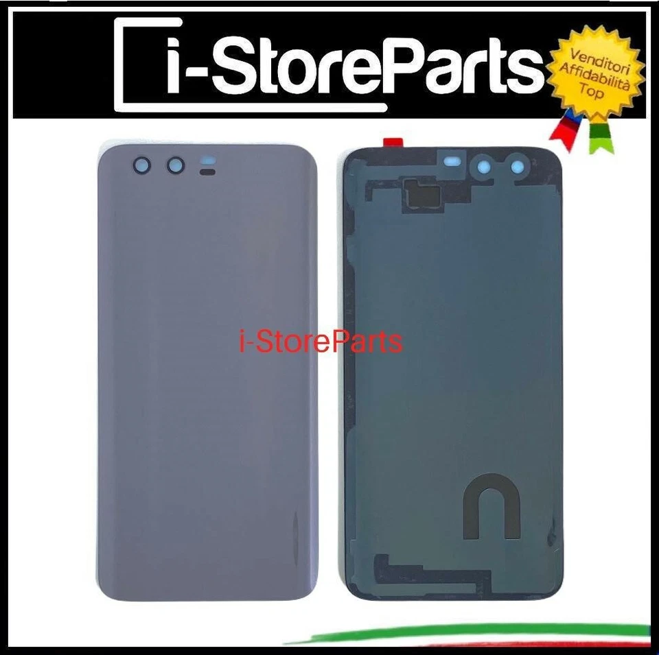 BACK COVER SCOCCA POSTERIORE COPRI BATTERIA SILVER HUAWEI HONOR 9 STF-L09 GREY - Immagine 1 di 1