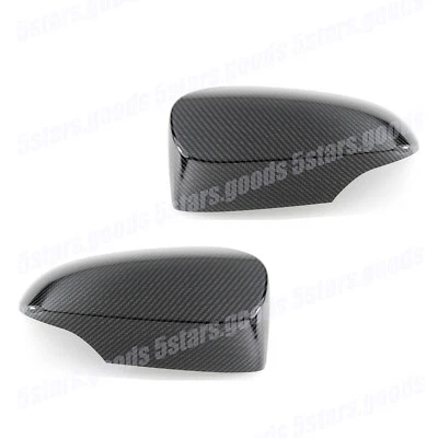 Carbon Fiber Side Turn Signal Mirror Covers Trims For 2016 Scion iM Hatchback - Image 1 of 4