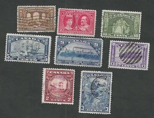 Canada - Scott's # 98, 135, 201, 202, 204, 208, 209 and 210 used - Picture 1 of 1