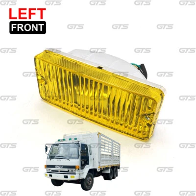 Luces de lámpara de parachoques delanteras amarillas Lh para Isuzu Rocky FSR FTR 175 195 1984 - '95 Foto 1 de 4
