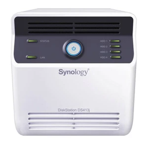 Synology DS413J 1,6GHz DDR3 512 MB Diskstation Nas 4xBay - Photo 1/3