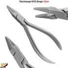 Kieferorthopädie Instrumente KFO Flachzange Flachspitzzange Zahntechnik Zangen