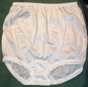 3 Pares PANTIZAS PIERNA BANDA DE PUNTO TORSO LARGO Talla 7 Blanco Nailon Breve Hecho en EE. UU. - Imagen 1 de 2