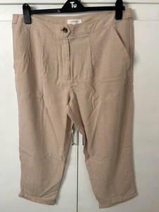 M&S Per Una Womens Apricot Summer Trouser - Size 18 - Picture 1 of 5