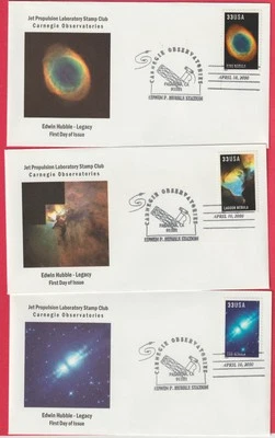 USA # 3384-88 Edwin Hubble Legacy - FDC  set of 5  - (Jet Prop. Labs.) - Image 1 of 2