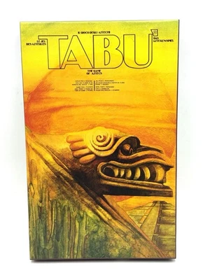 VINTAGE 70s TABU BOARD GAME AZTECH IL GIOCO DA TAVOLO,DEGLI AZTECHI# GI - Imagen 1 de 4