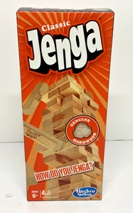 Jenga Classic Game 54 Pieces Wooden Blocks Tower Official Adult Family Fun New - Picture 1 of 4