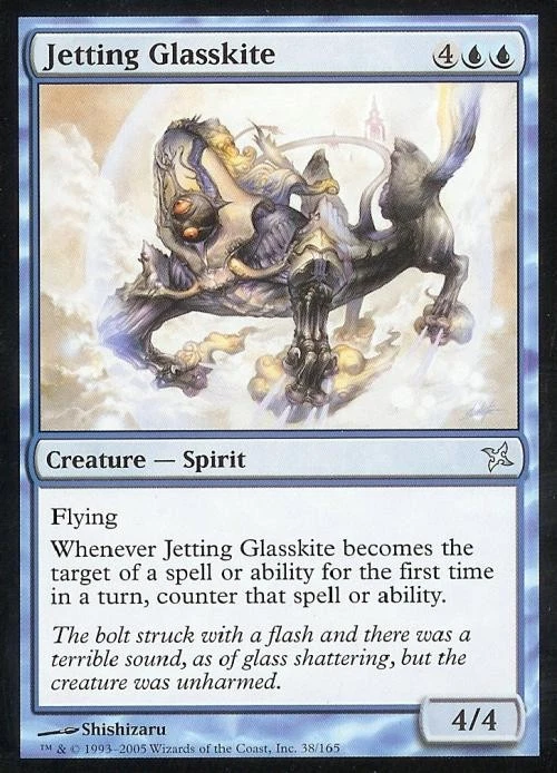 Jetting Glasskite - Medium Play MTG Betrayers of Kamigawa - Image 1 of 1