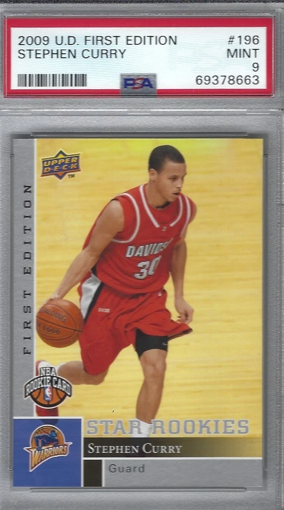 Upper Deck Stephen Curry Basketball 2009-10 Season Sports Trading