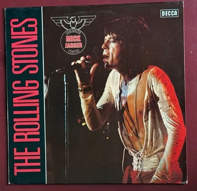 ROLLING STONES - 12" VINYL LP GERMAN COMPILATION WITH POSTER Mick Jagger - Image 1 of 4