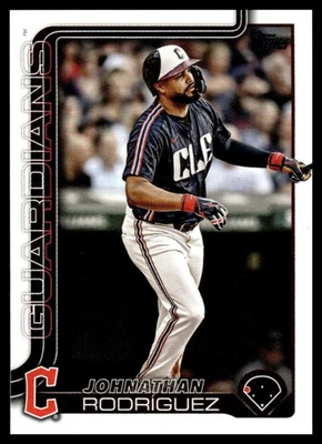 JOHNATHAN RODRIGUEZ 2025 Topps Update #US142 MLB Guardians  ID:152539 - Image 1 of 2