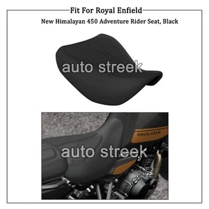 Asiento original Royal Enfield New Himalayan 450 Adventure Rider Touring, negro - Imagen 1 de 9