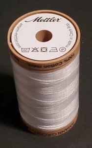 Cotton Machine Quilting Thread 40wt 500yd White 762303576759 - Picture 1 of 2