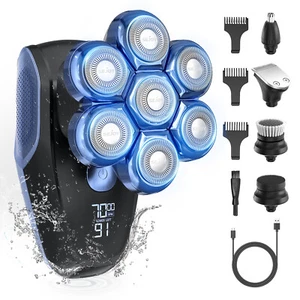 SEJOY 5IN1 Men's Electric Razor electric shaver Wet & Dry Washable Best gifts - Picture 1 of 10