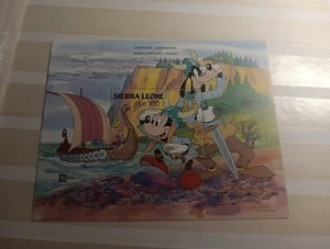 SELLOS POSTALES BLOQUE DISNEY SIERRA LEONA MNH (DISNEY02) - Imagen 1 de 2