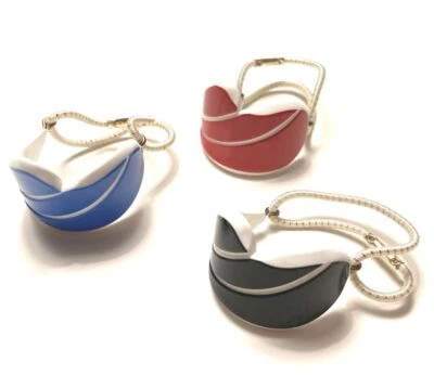 Vintage Small Ponytail Holder Cover Girls Women Hair Accessory Retro 1980s 1990s - Image 1 of 3