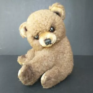 Juguete de peluche vintage oso Cub Kamar Japón aerografiado Keko? Peluche 7,5" - Imagen 1 de 12